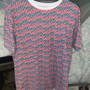 Levi’s (Levi Strauss & Company) • Large • Red, White, Black, & Blue